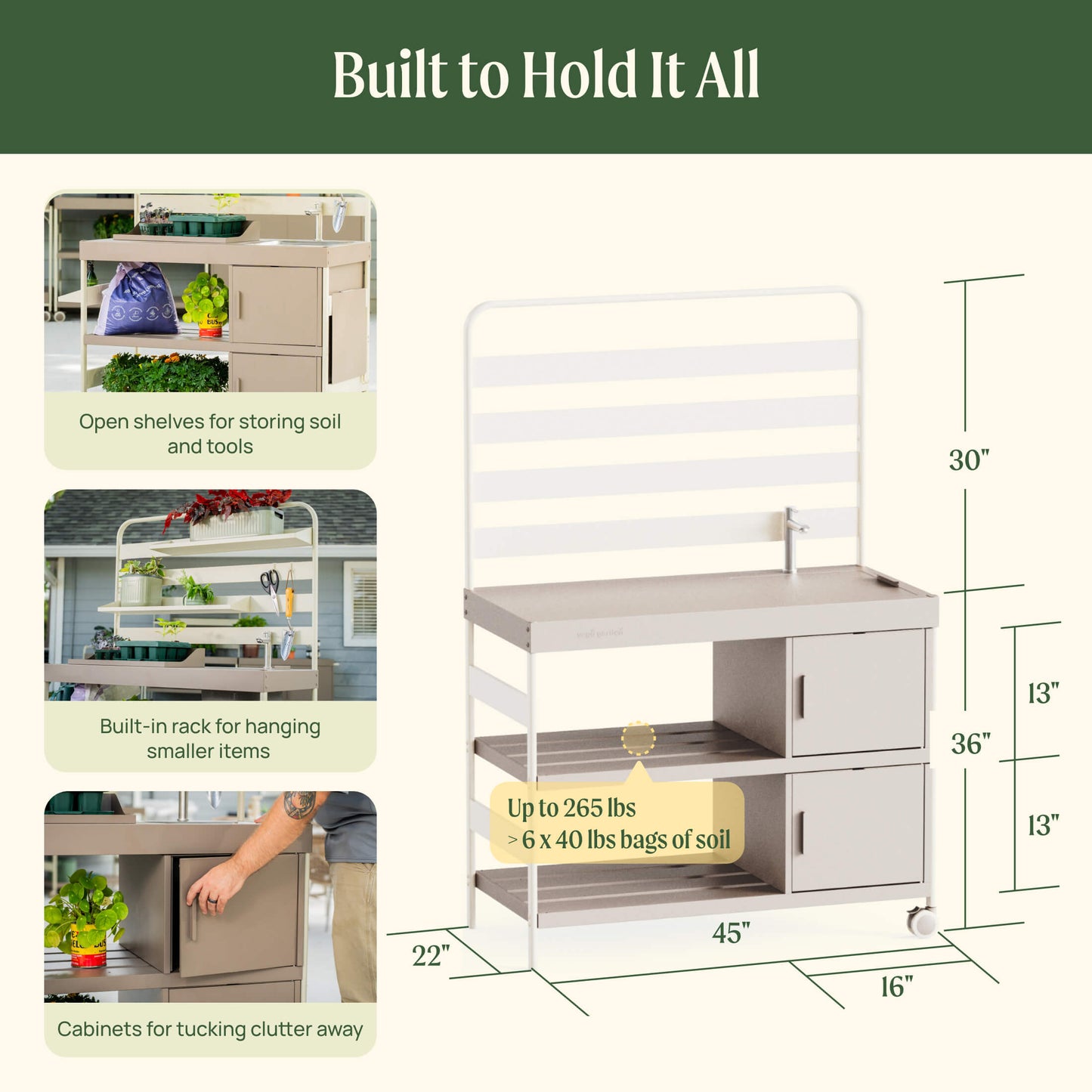Garden Sink Station