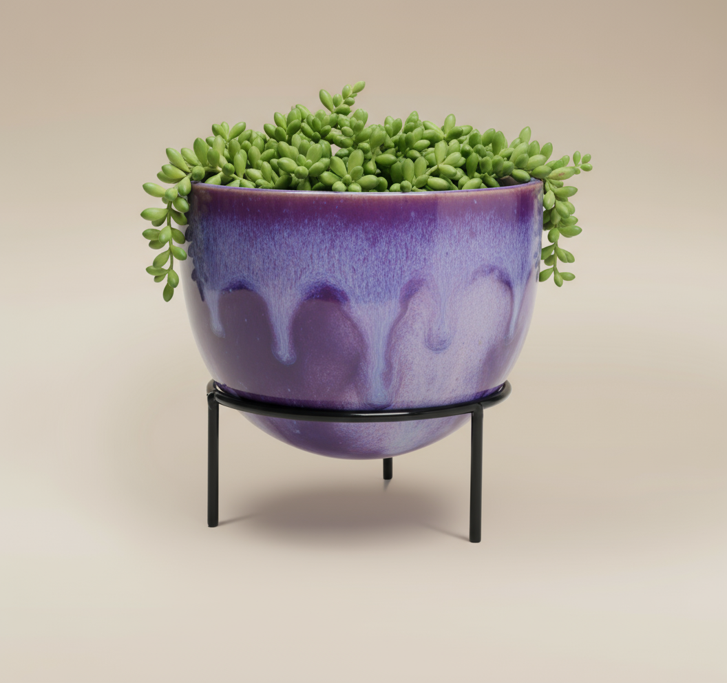 Modern Planter with Stand