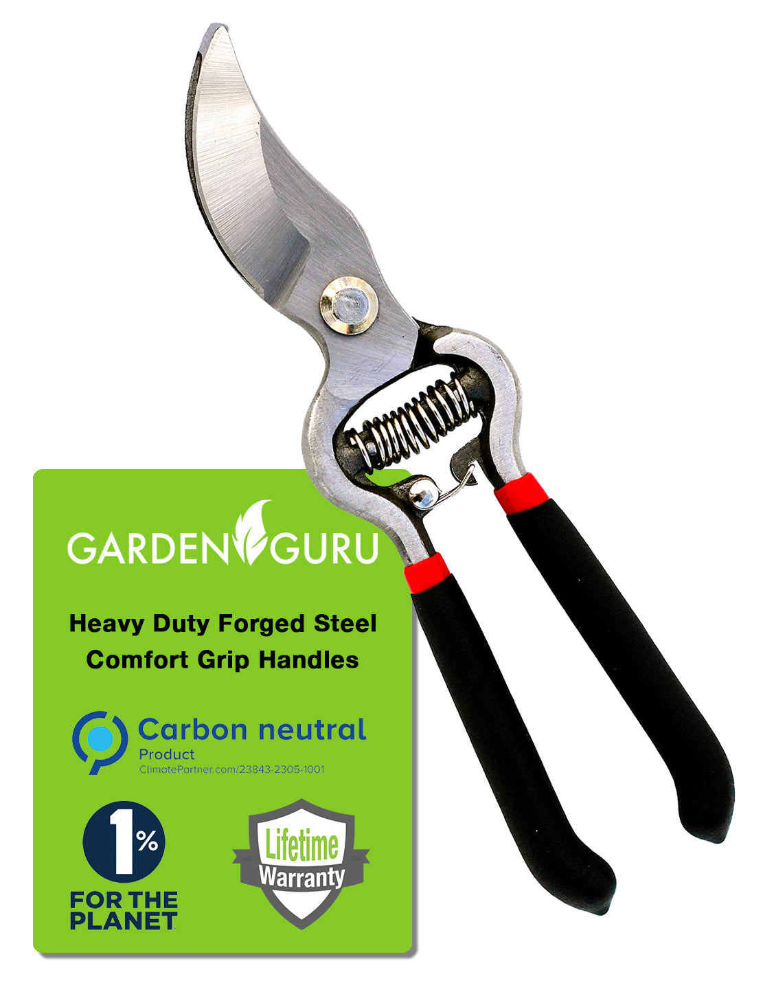 Classic Bypass Pruning Shears Clippers (Black)